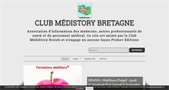 Desktop Screenshot of medistorybretagneclub.com